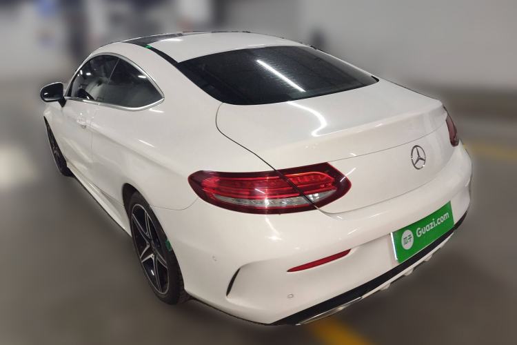 Used Mercedes-Benz C-Class 2018 C 200 Coupe Rear Left 45 Deg