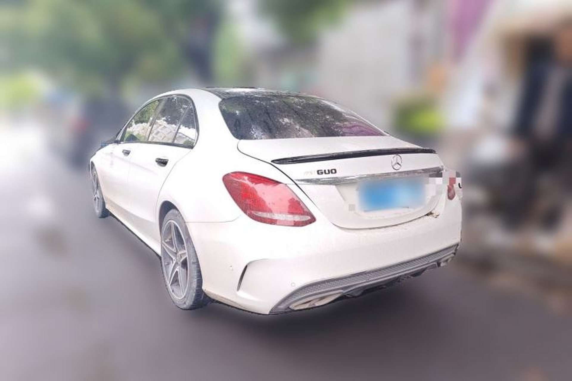 Used Mercedes-Benz C-Class 2018 C 200 Achievement Special Edition Rear Left 45 Deg