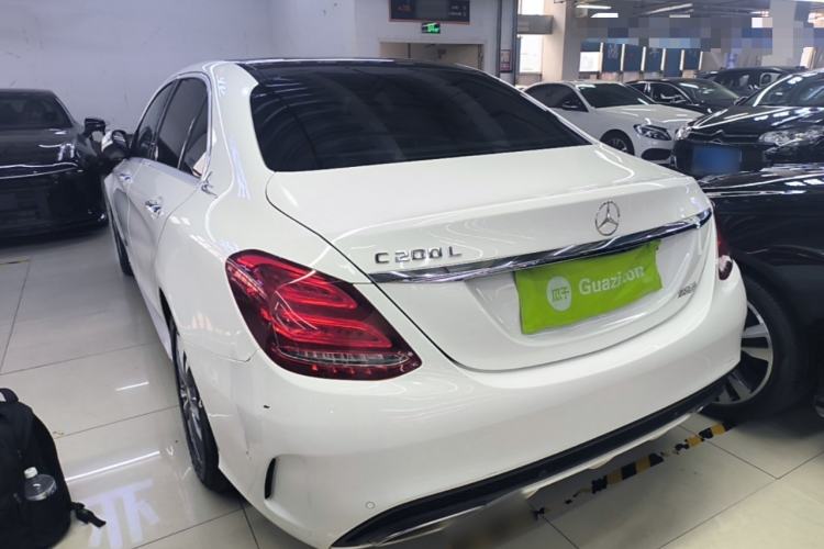 Used Mercedes-Benz C-Class 2018 C 200 L Sport Edition Rear Left 45 Deg