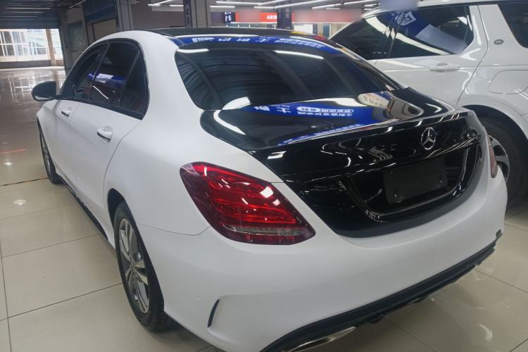 Used Mercedes-Benz C-Class 2018 C 200 L Sport Edition Rear Left 45 Deg