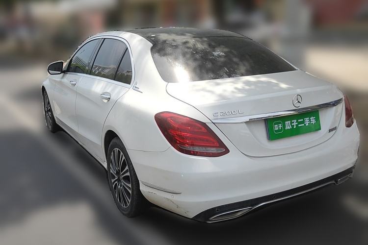 Used Mercedes-Benz C-Class 2018 C 200 L Rear Left 45 Deg