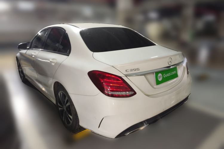 Used Mercedes-Benz C-Class 2018 C 200 Sport Edition Rear Left 45 Deg