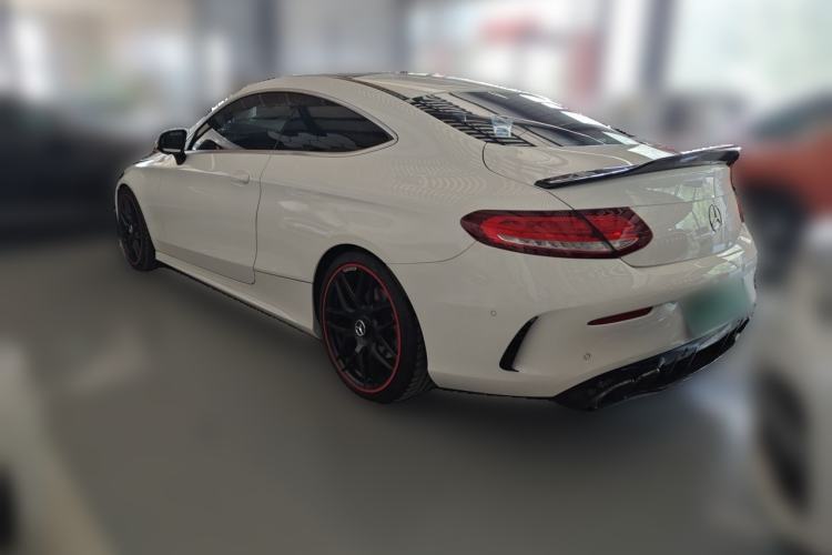 Used Mercedes-Benz C-Class 2018 C 200 Coupe Rear Left 45 Deg