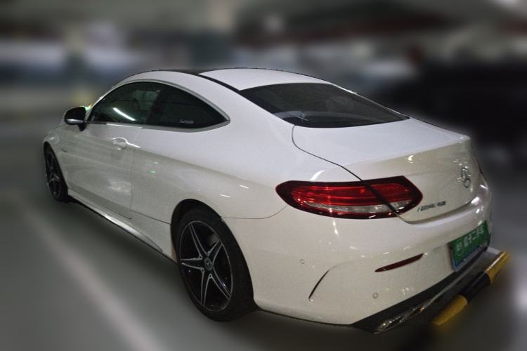 Used Mercedes-Benz C-Class 2018 C 200 Coupe Rear Left 45 Deg