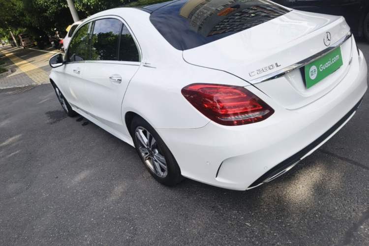 Used Mercedes-Benz C-Class 2018 C 200 L Sport Edition Rear Left 45 Deg