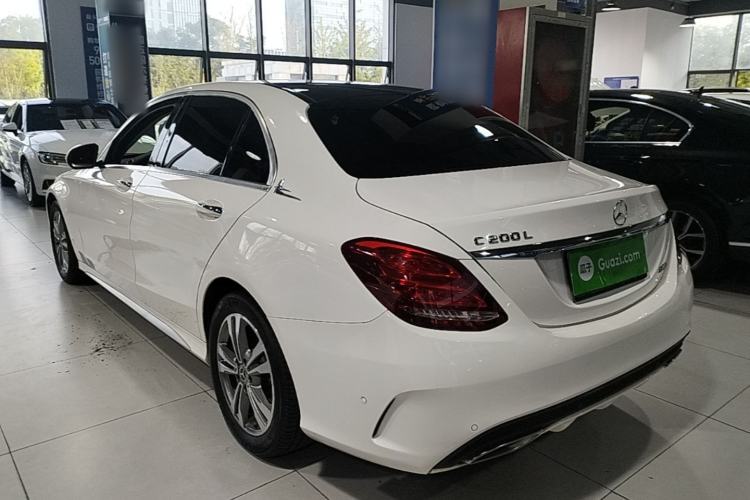 Used Mercedes-Benz C-Class 2018 C 200 L Sport Edition Rear Left 45 Deg