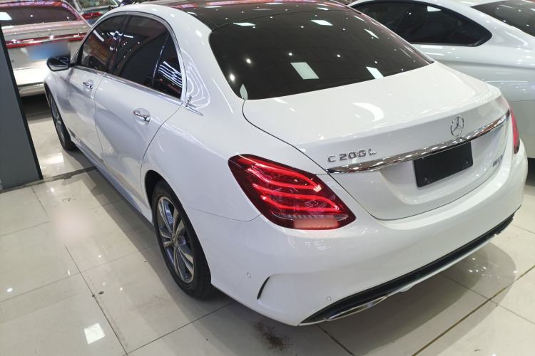 Used Mercedes-Benz C-Class 2018 C 200 L Sport Edition Rear Left 45 Deg
