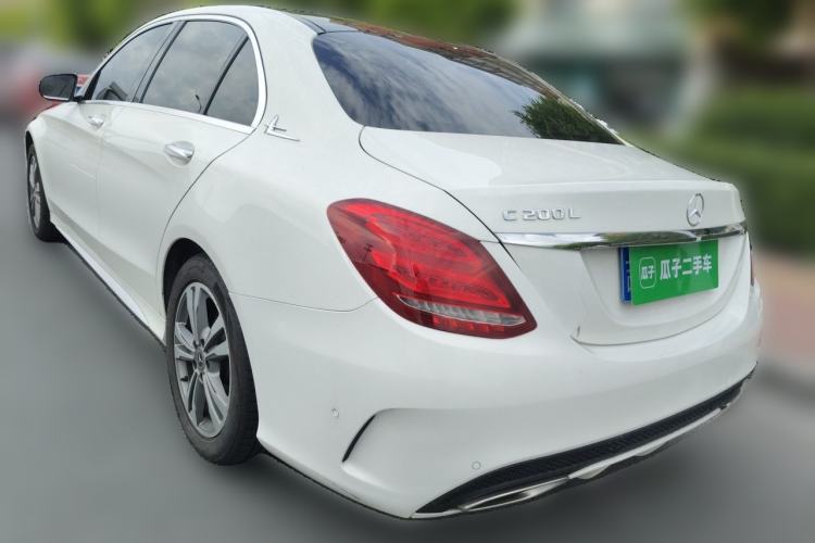 Used Mercedes-Benz C-Class 2018 C 200 L Sport Edition Rear Left 45 Deg