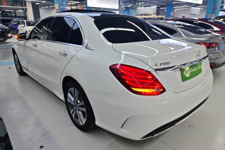 Used Mercedes-Benz C-Class 2018 C 200 L Sport Edition Rear Left 45 Deg