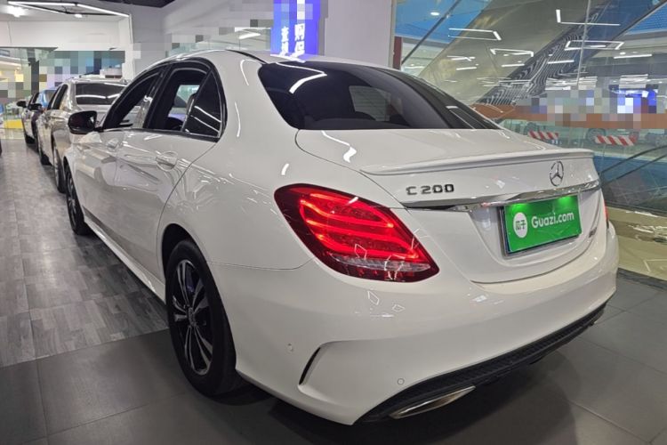Used Mercedes-Benz C-Class 2018 C 200 Sport Edition Rear Left 45 Deg