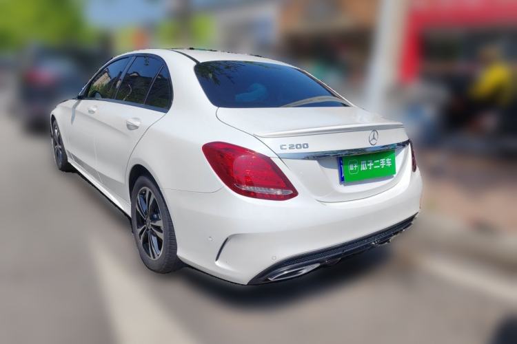 Used Mercedes-Benz C-Class 2018 C 200 Sport Edition Rear Left 45 Deg