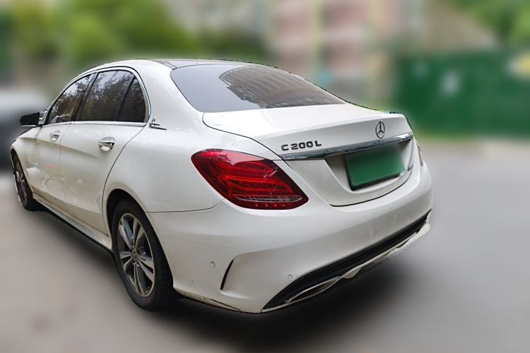 Used Mercedes-Benz C-Class 2018 C 200 Sport Edition Rear Left 45 Deg