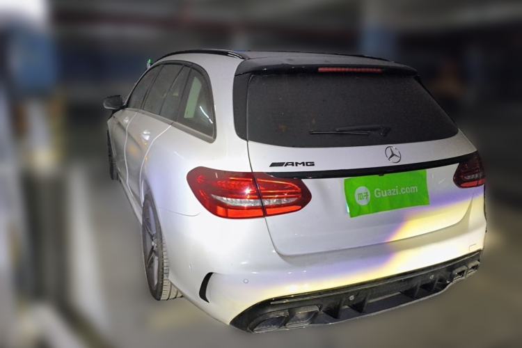 Used Mercedes-Benz C-Class 2018 C 180 station wagon Rear Left 45 Deg