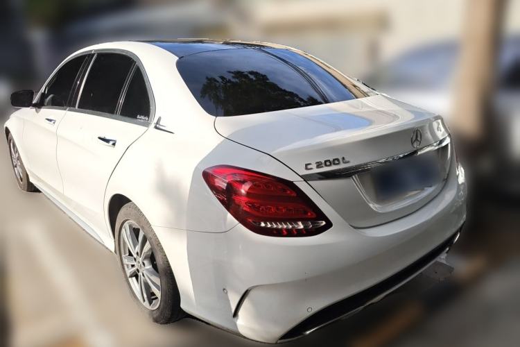 Used Mercedes-Benz C-Class 2018 C 200 Sport Edition Rear Left 45 Deg