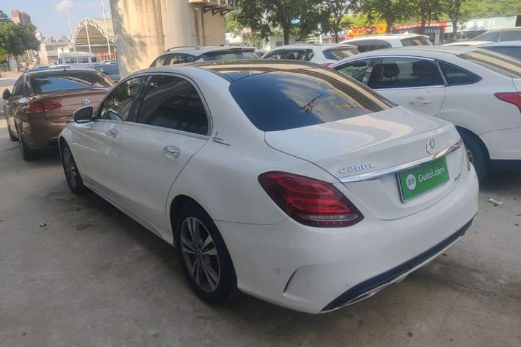 Used Mercedes-Benz C-Class 2018 C 200 L Sport Edition Rear Left 45 Deg