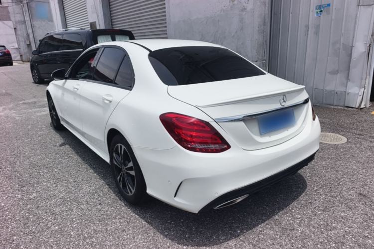 Used Mercedes-Benz C-Class 2018 C 200 Sport Edition Rear Left 45 Deg