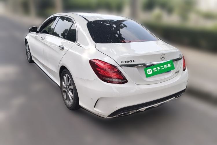 Used Mercedes-Benz C-Class 2018 C 180 L Fashion Edition Sport Version Rear Left 45 Deg