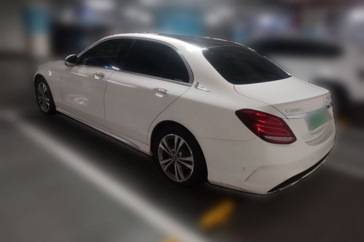 Used Mercedes-Benz C-Class 2018 C 200 L Sport Edition Rear Left 45 Deg