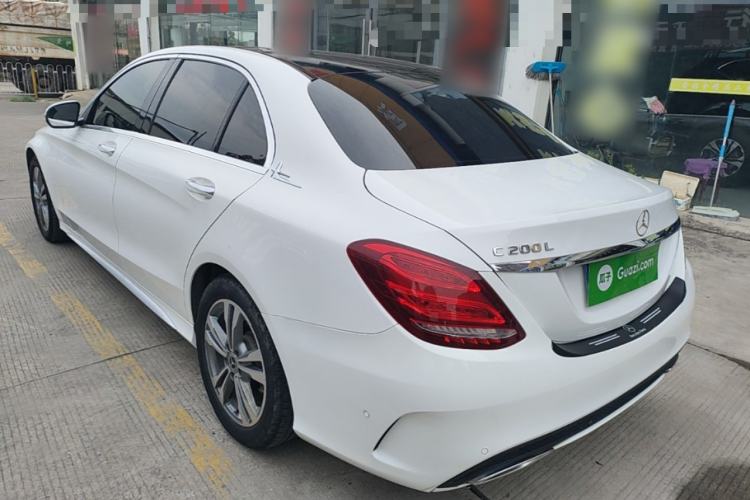 Used Mercedes-Benz C-Class 2018 C 200 L Sport Edition Rear Left 45 Deg
