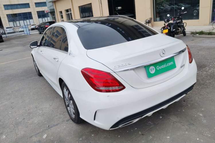 Used Mercedes-Benz C-Class 2018 C 200 L Sport Edition Rear Left 45 Deg