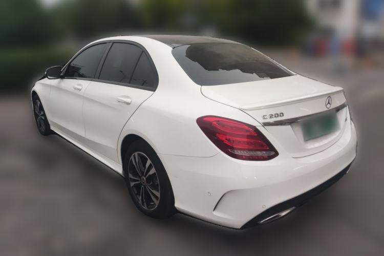 Used Mercedes-Benz C-Class 2018 C 200 Sport Edition Rear Left 45 Deg
