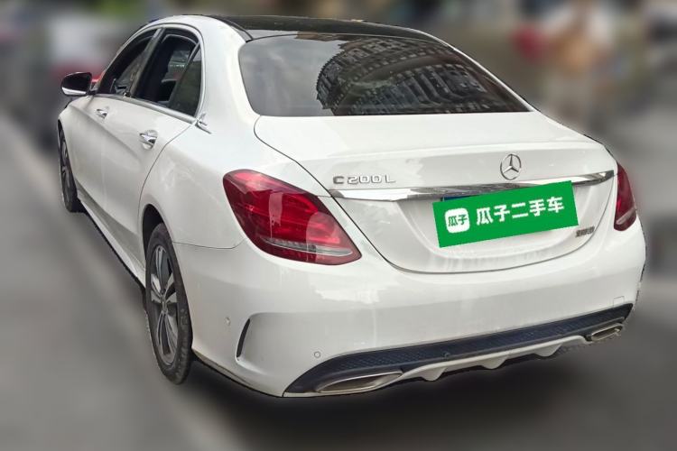 Used Mercedes-Benz C-Class 2018 C 200 L Sport Edition Rear Left 45 Deg