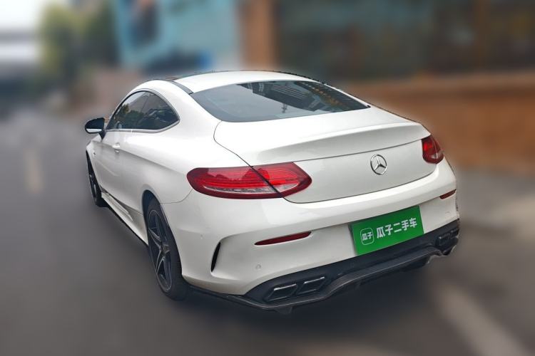 Used Mercedes-Benz C-Class 2018 C 200 Coupe Rear Left 45 Deg