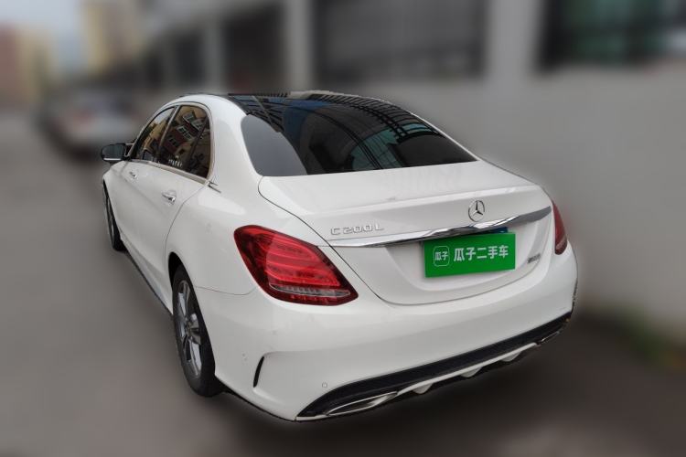 Used Mercedes-Benz C-Class 2018 C 200 L Sport Edition Rear Left 45 Deg