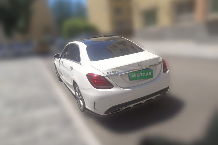 Used Mercedes-Benz C-Class 2018 C 200 L Sport Edition Rear Left 45 Deg