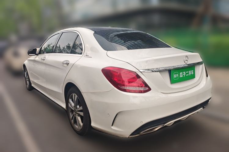 Used Mercedes-Benz C-Class 2018 C 200 L Sport Edition Rear Left 45 Deg
