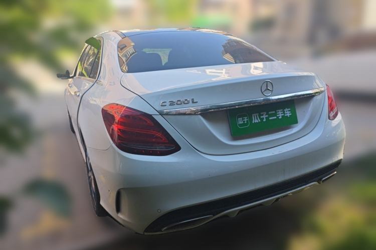 Used Mercedes-Benz C-Class 2018 C 200 L Sport Edition Rear Left 45 Deg