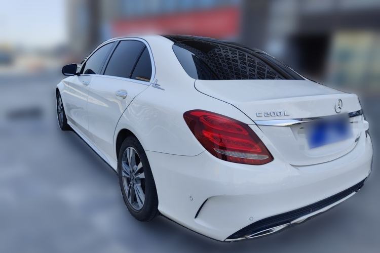 Used Mercedes-Benz C-Class 2018 C 200 L Sport Edition Rear Left 45 Deg