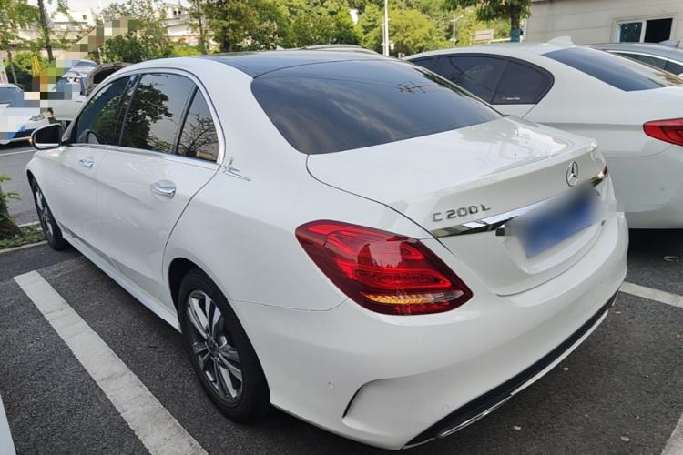 Used Mercedes-Benz C-Class 2018 C 200 L Sport Edition Rear Left 45 Deg
