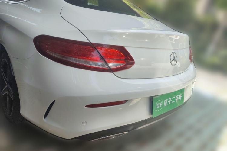 Used Mercedes-Benz C-Class 2018 C 200 Coupe Rear Left 45 Deg