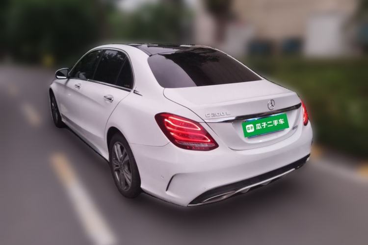 Used Mercedes-Benz C-Class 2018 C 200 L Sport Edition Rear Left 45 Deg