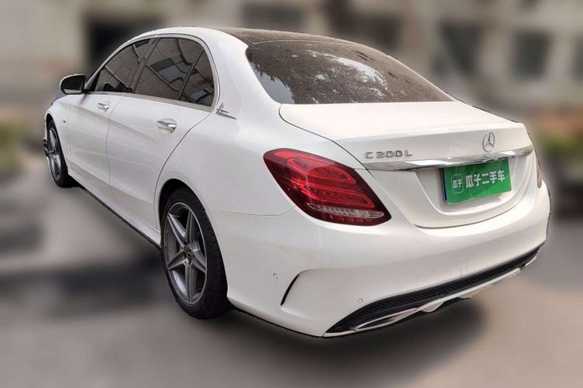 Used Mercedes-Benz C-Class 2018 C 200 L Sport Edition Achievement Special Edition Rear Left 45 Deg