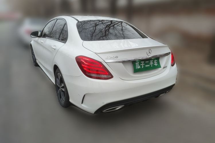 Used Mercedes-Benz C-Class 2018 C 200 Sport Edition Rear Left 45 Deg