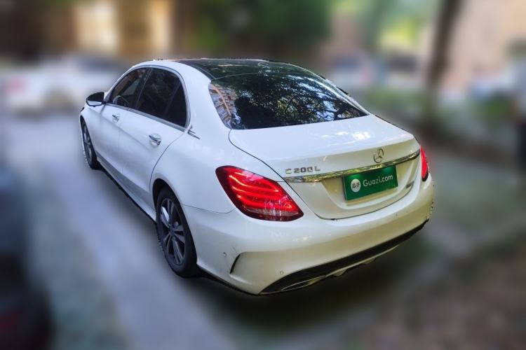 Used Mercedes-Benz C-Class 2018 C 200 L Sport Edition Rear Left 45 Deg