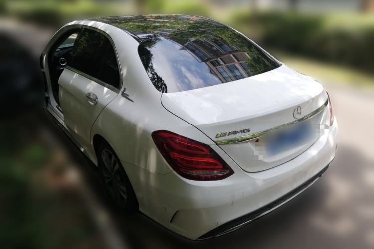 Used Mercedes-Benz C-Class 2018 C 200 L Sport Edition Rear Left 45 Deg