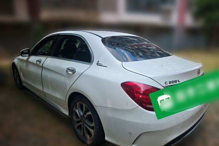 Used Mercedes-Benz C-Class 2018 C 180 L Fashion Edition Sport Version Rear Left 45 Deg