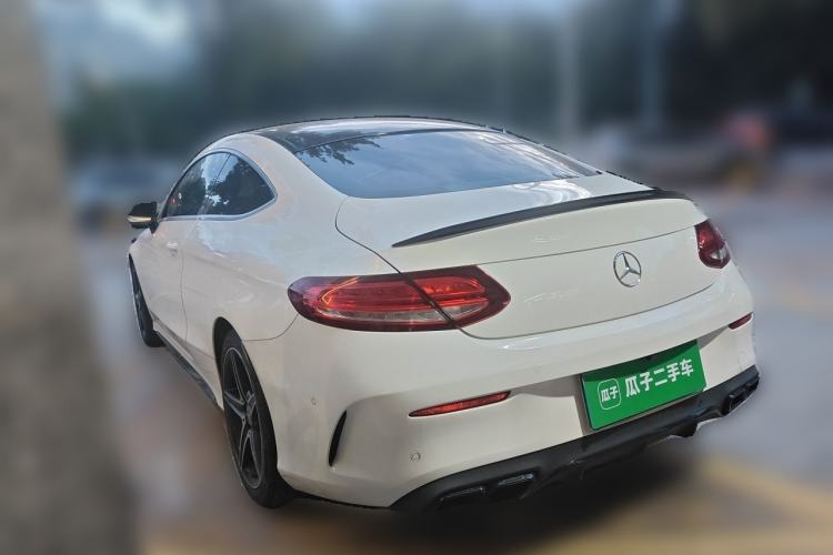 Used Mercedes-Benz C-Class 2018 C 200 Coupe Rear Left 45 Deg