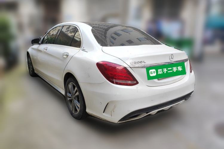 Used Mercedes-Benz C-Class 2018 C 200 L Sport Edition Rear Left 45 Deg