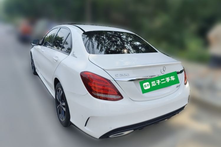 Used Mercedes-Benz C-Class 2018 C 200 Sport Edition Rear Left 45 Deg