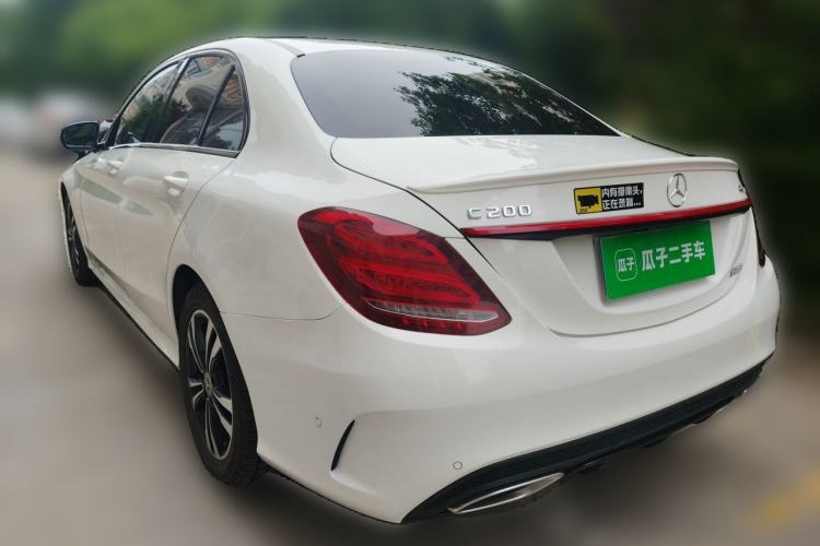 Used Mercedes-Benz C-Class 2018 C 200 Sport Edition Rear Left 45 Deg