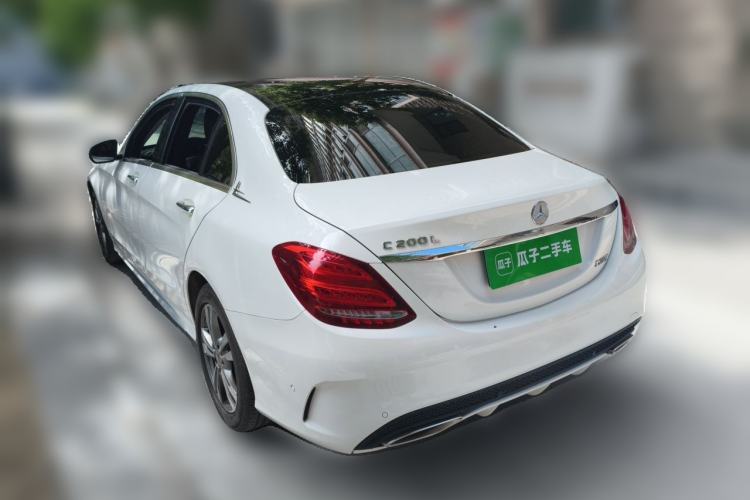 Used Mercedes-Benz C-Class 2018 C 200 L Rear Left 45 Deg