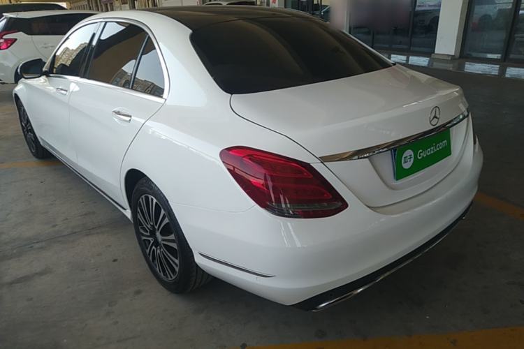 Used Mercedes-Benz C-Class 2018 C 200 L Rear Left 45 Deg