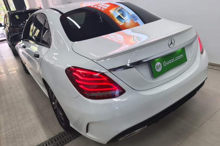 Used Mercedes-Benz C-Class 2018 C 200 Sport Edition Rear Left 45 Deg
