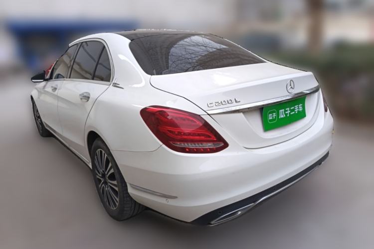 Used Mercedes-Benz C-Class 2018 C 200 L Rear Left 45 Deg