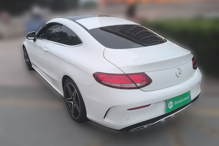 Used Mercedes-Benz C-Class 2018 C 200 Coupe Rear Left 45 Deg