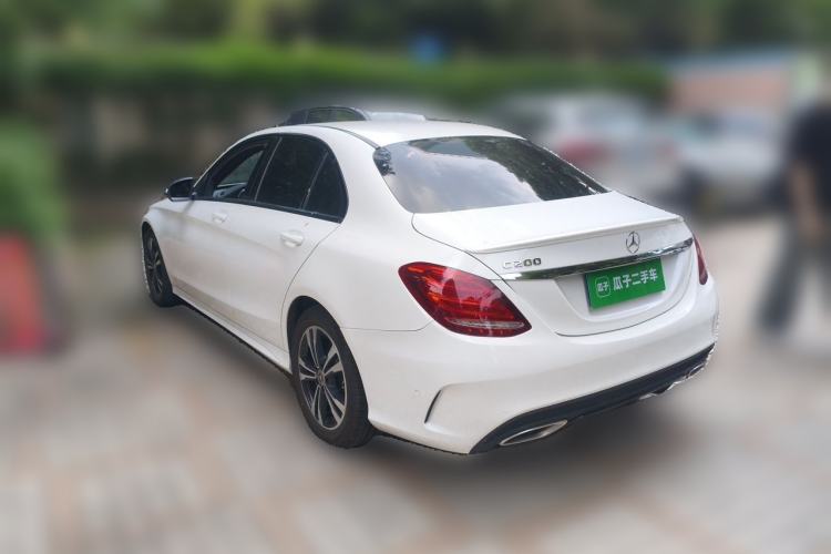 Used Mercedes-Benz C-Class 2018 C 200 Sport Edition Rear Left 45 Deg